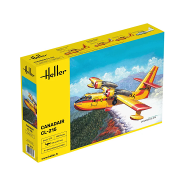 KIT PARA MONTAR HELLER CANADAIR CL-215 1/72 100 PEÇAS HLR 80373